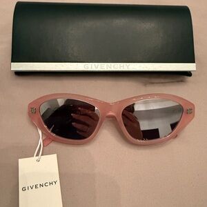 Givenchy Blush Pink Cat-Eye Sunglasses